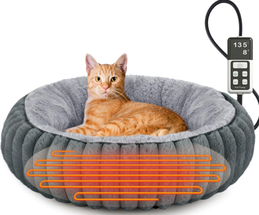 PetTemp Heated Cat Bed