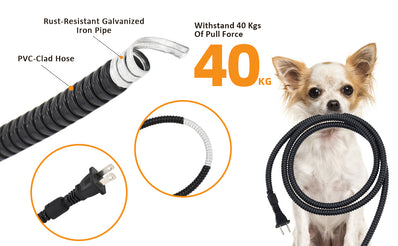 PetTemp Cat & Dog Heating Pad with 5 Level Adjustable Temperature & Timer