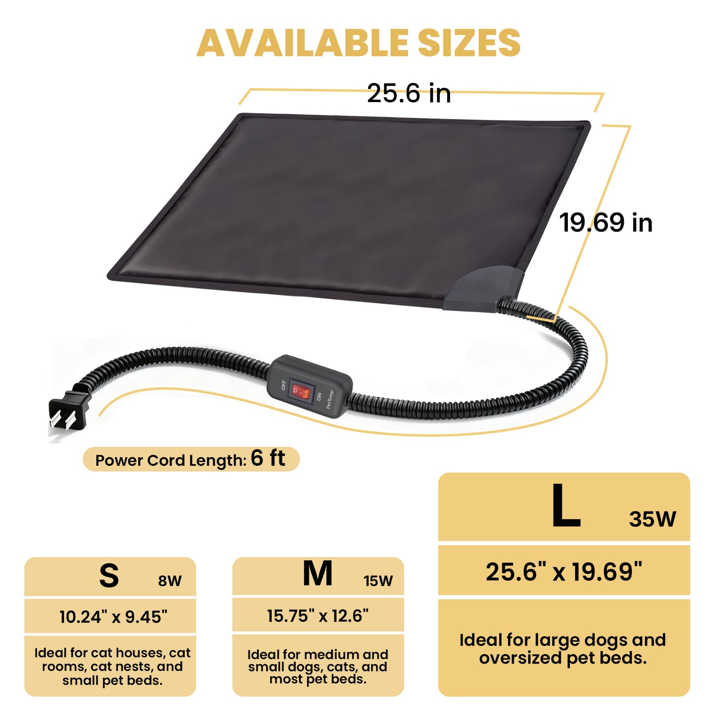 PetTemp Pet Bed Warmer