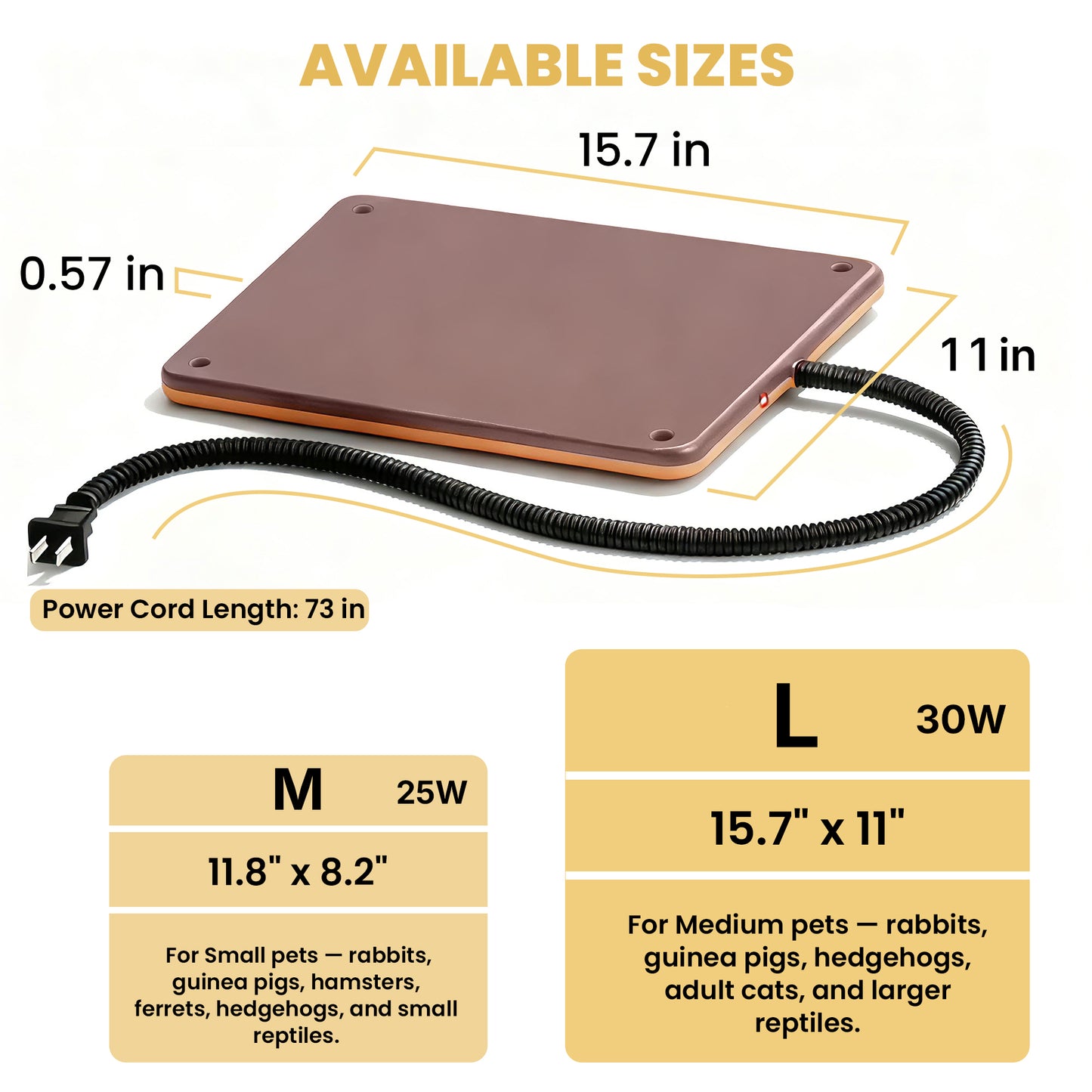 PetTemp Small Animal Heating Mat