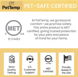 PadPetTemp Medium Cat & Dog Heating Pad with 5 Level Adjustable Temperature & Timer