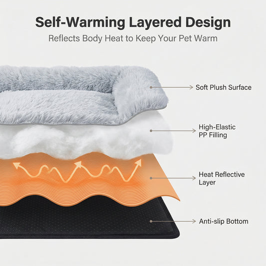 PetTemp Self-Warming Pet Bed