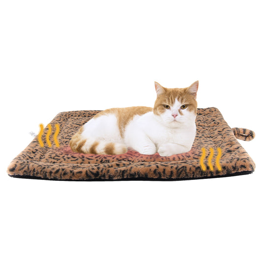 PetTemp Cat & Dog Self-Warming Pad, Brown