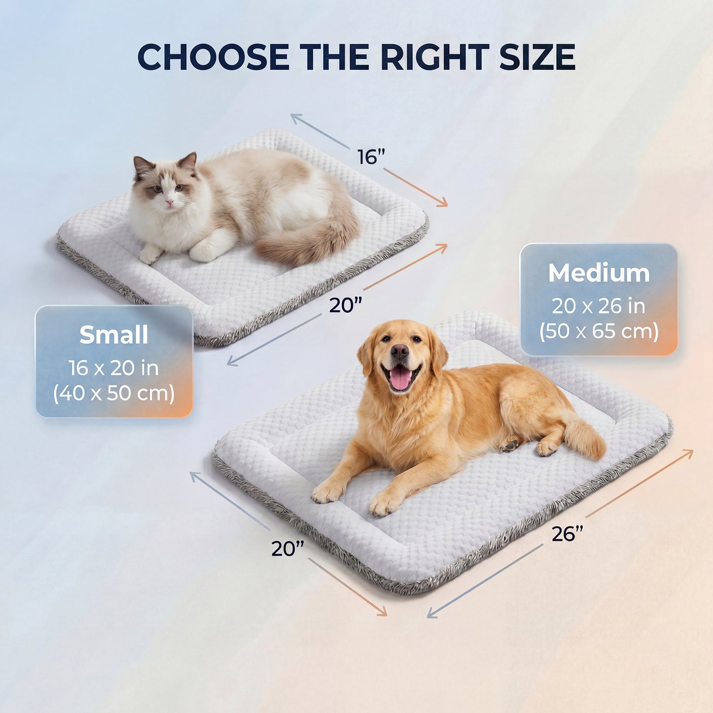 PetTemp Reversible Cooling & Warming Pet Mat