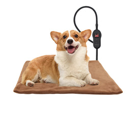 PetTemp Cat & Dog Heating Pad with 5 Level Adjustable Temperature & Timer