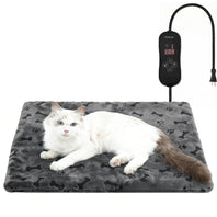 Pettemp Pet Heating Pad with controller Dog Paw-Print