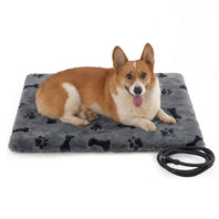 Pettemp Pet Heating Pad Dog Paw-Print