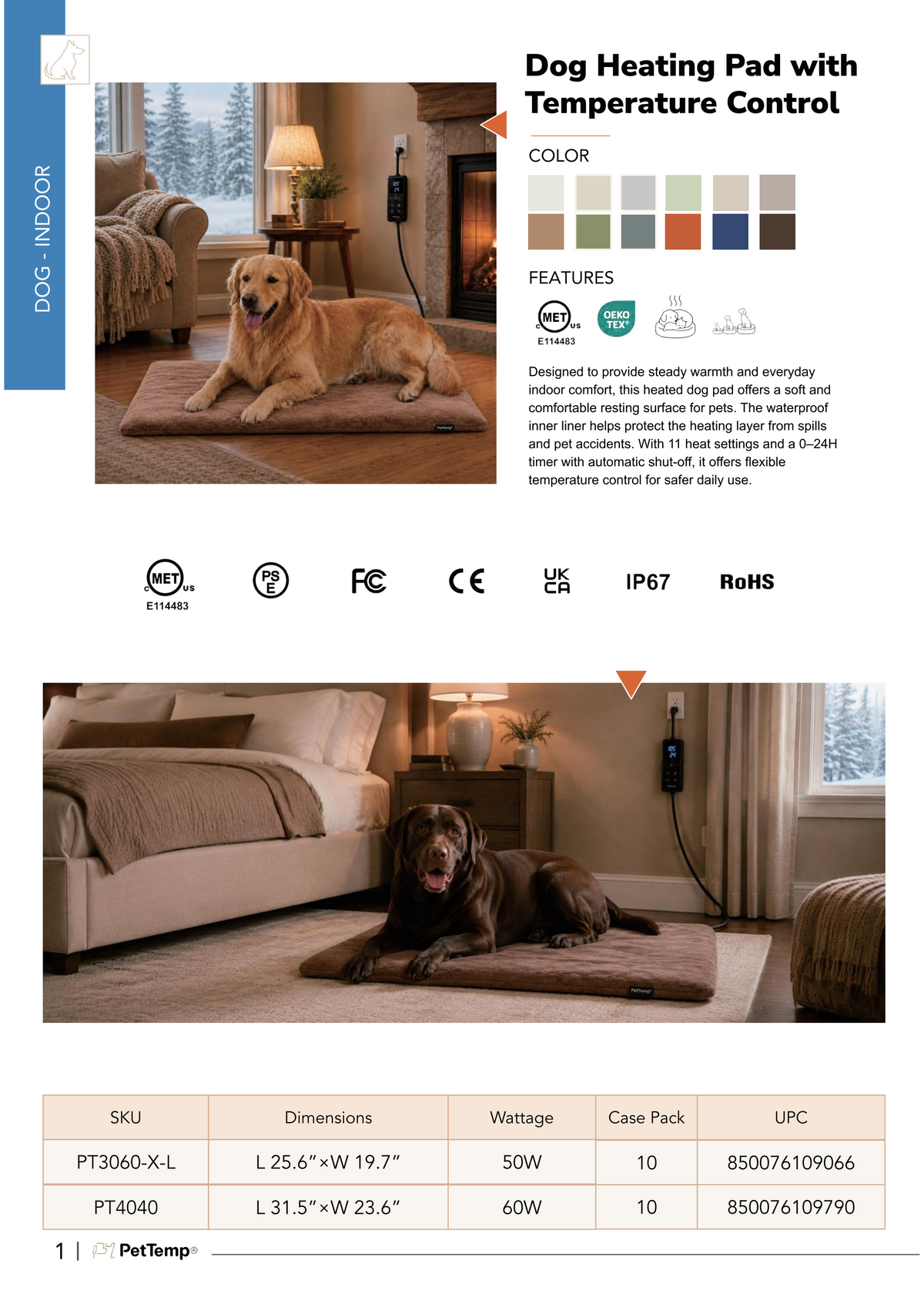 PetTemp 2026 Product Catalog Page 10