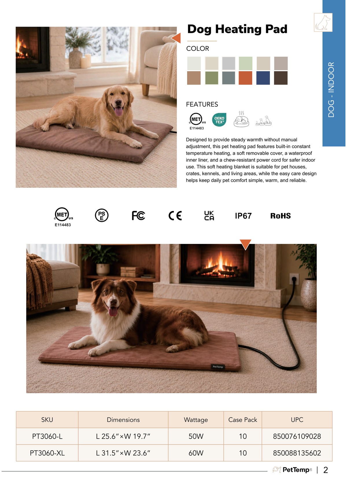 PetTemp 2026 Product Catalog Page 11
