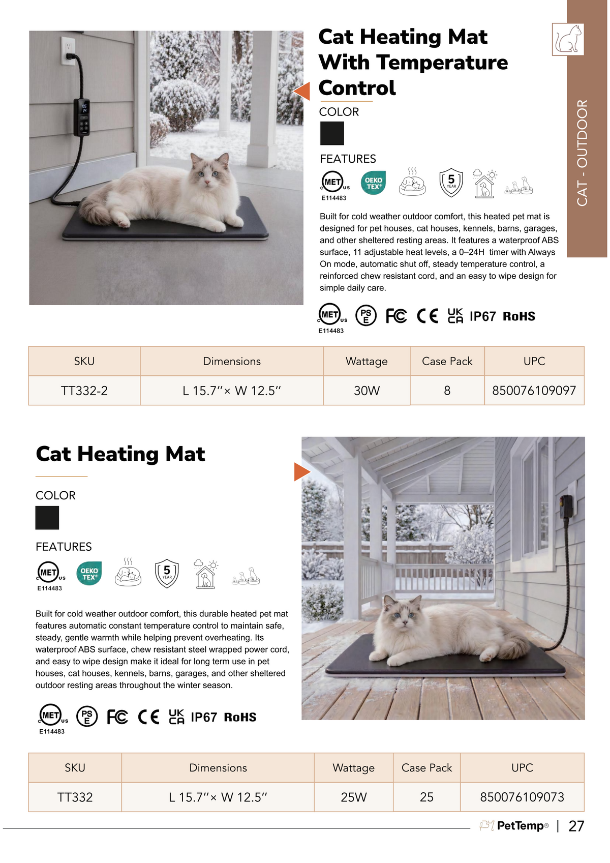 PetTemp 2026 Product Catalog Page 39