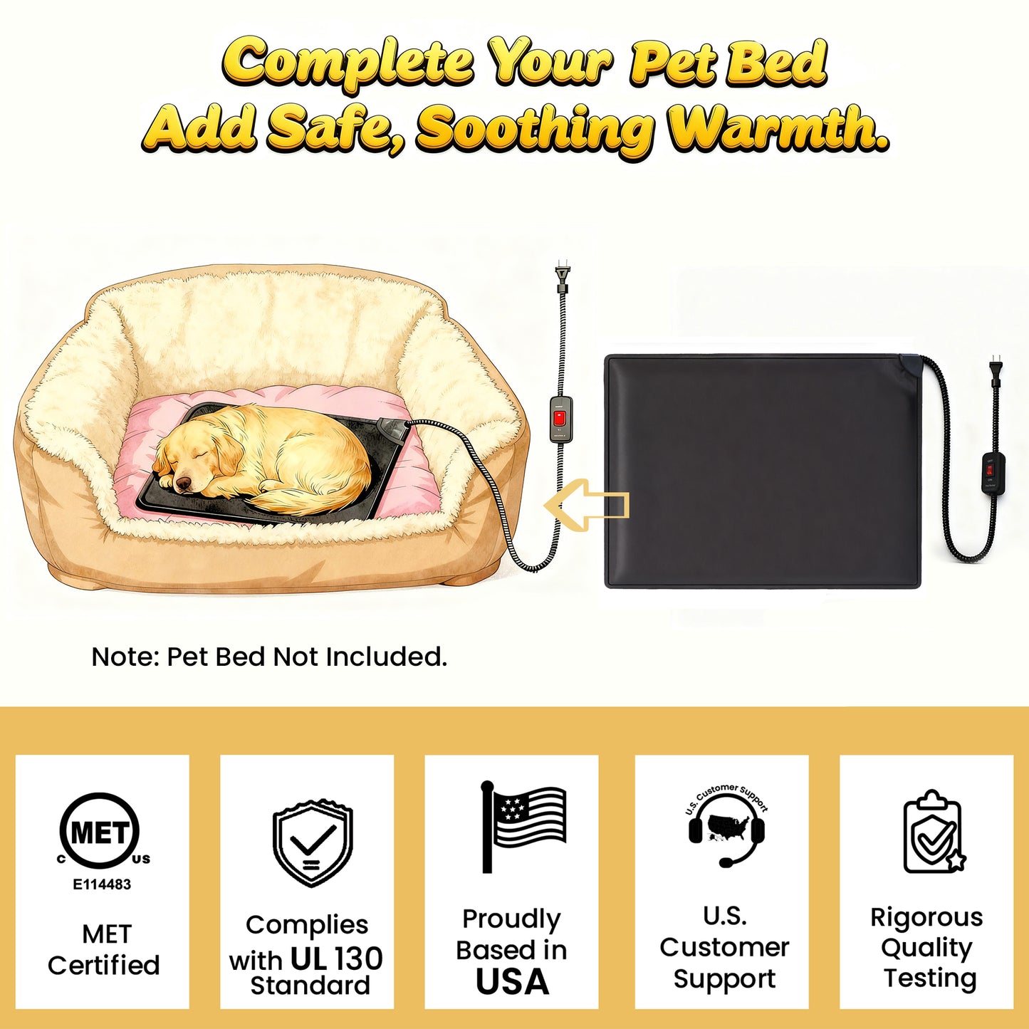 PetTemp Pet Bed Warmer