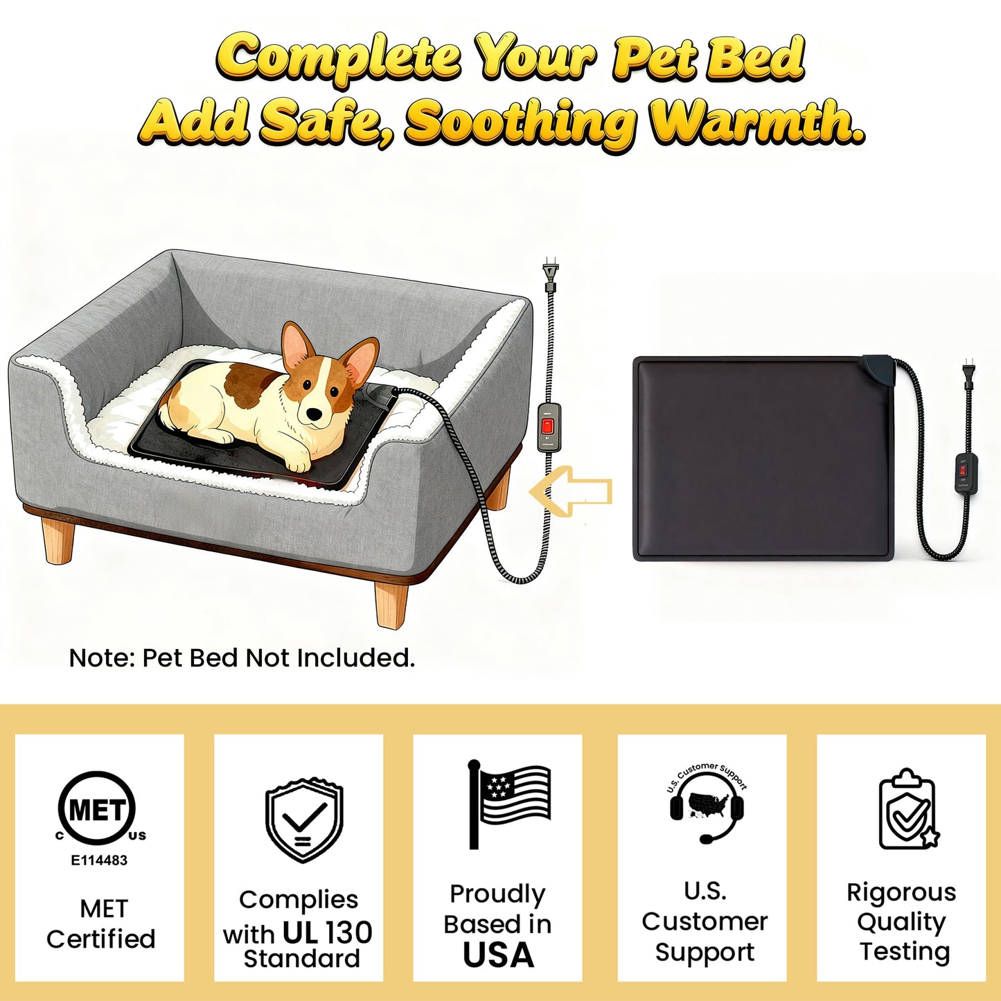 PetTemp Pet Bed Warmer