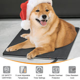 PetTemp Outdoor Cat & Dog Heating Mat with 5 Level Adjustable Temperature & Timer