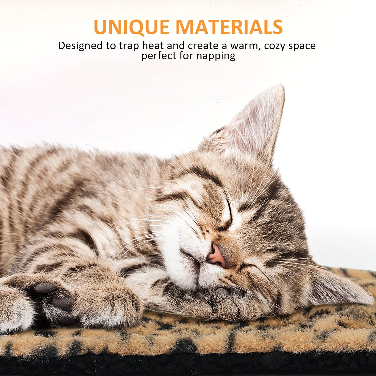 PetTemp Self Warming Pad Brown Black