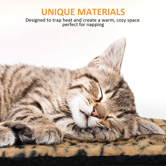 PetTemp Cat & Dog Self-Warming Pad, Brown