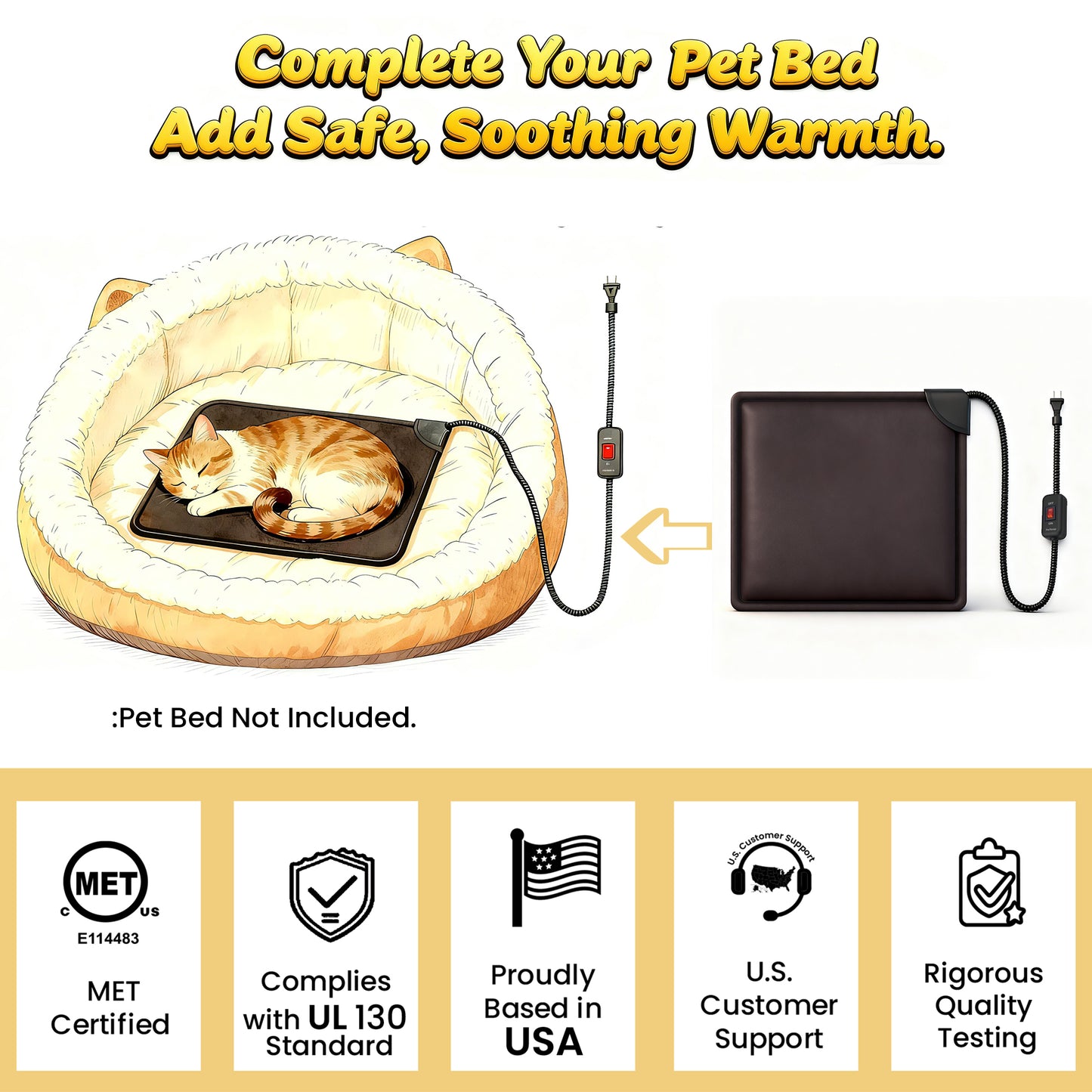 PetTemp Pet Bed Warmer