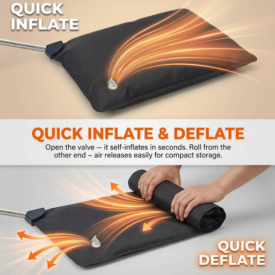 Pettemp Large size Inflatable Heated Dog & Cat Bed