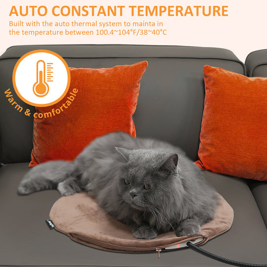 PetTemp Round Cat Heating Pad