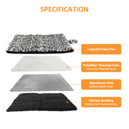 PetTemp Cat & Dog Self-Warming Pad, White