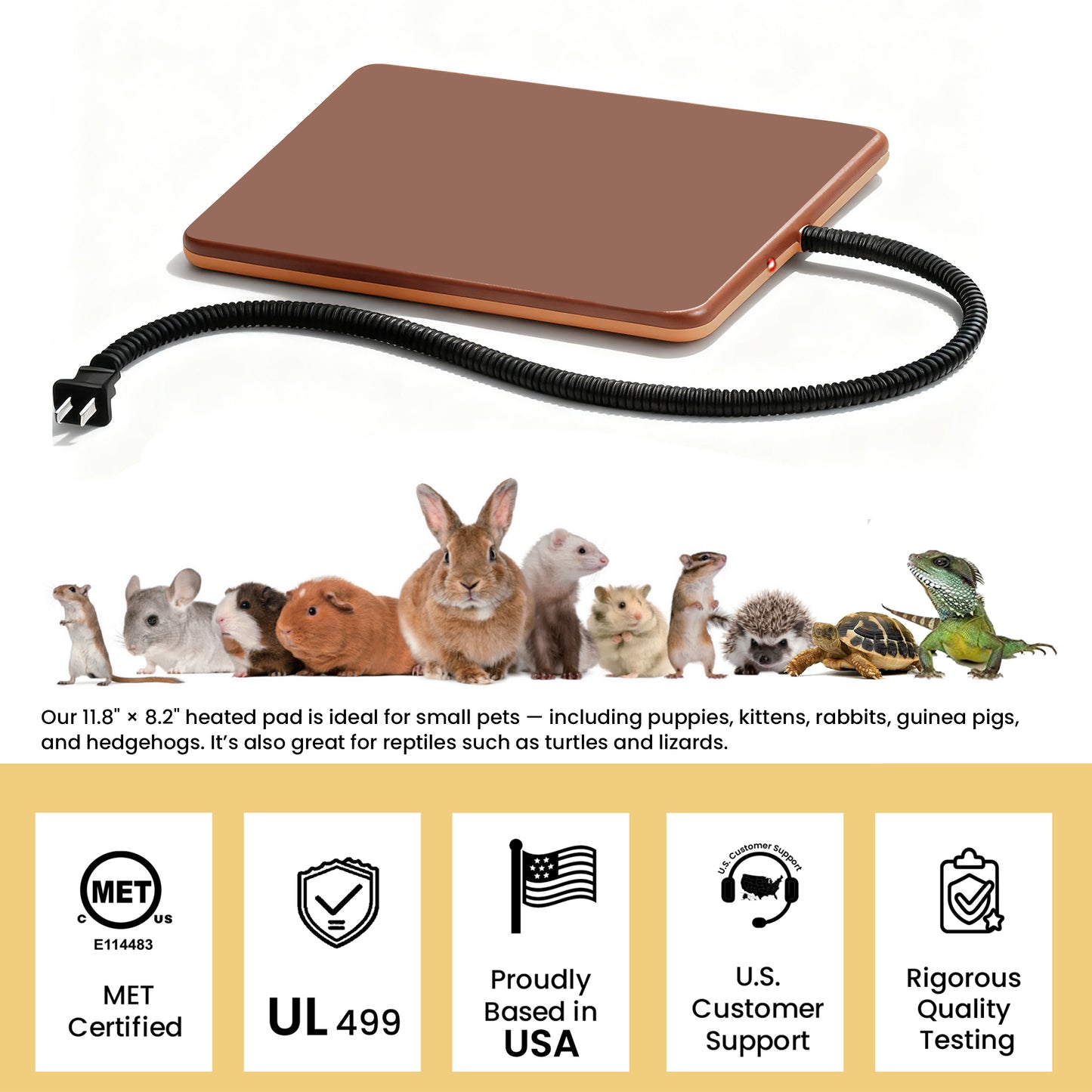 PetTemp Small Animal Heating Mat