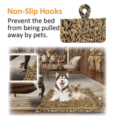 PetTemp Cat & Dog Self-Warming Pad, Brown