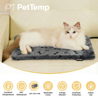 Pettemp Pet Heating Pad Dog Paw-Print