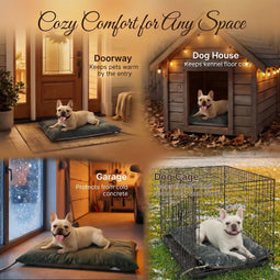 Pettemp Inflatable Heated Dog & Cat Bed