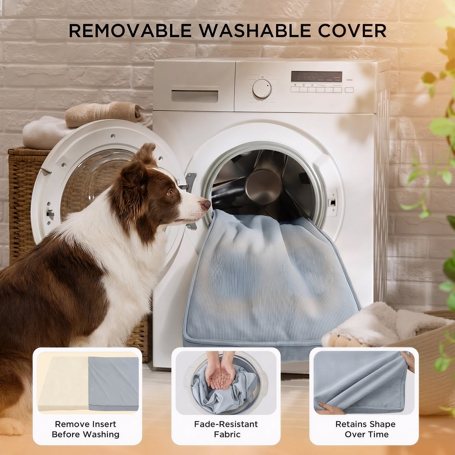 PetTemp Heated Orthopedic Pet Bed