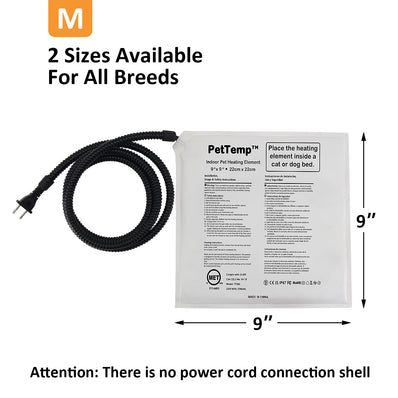 PetTemp Pet Bed Warmer for Cats & Dogs