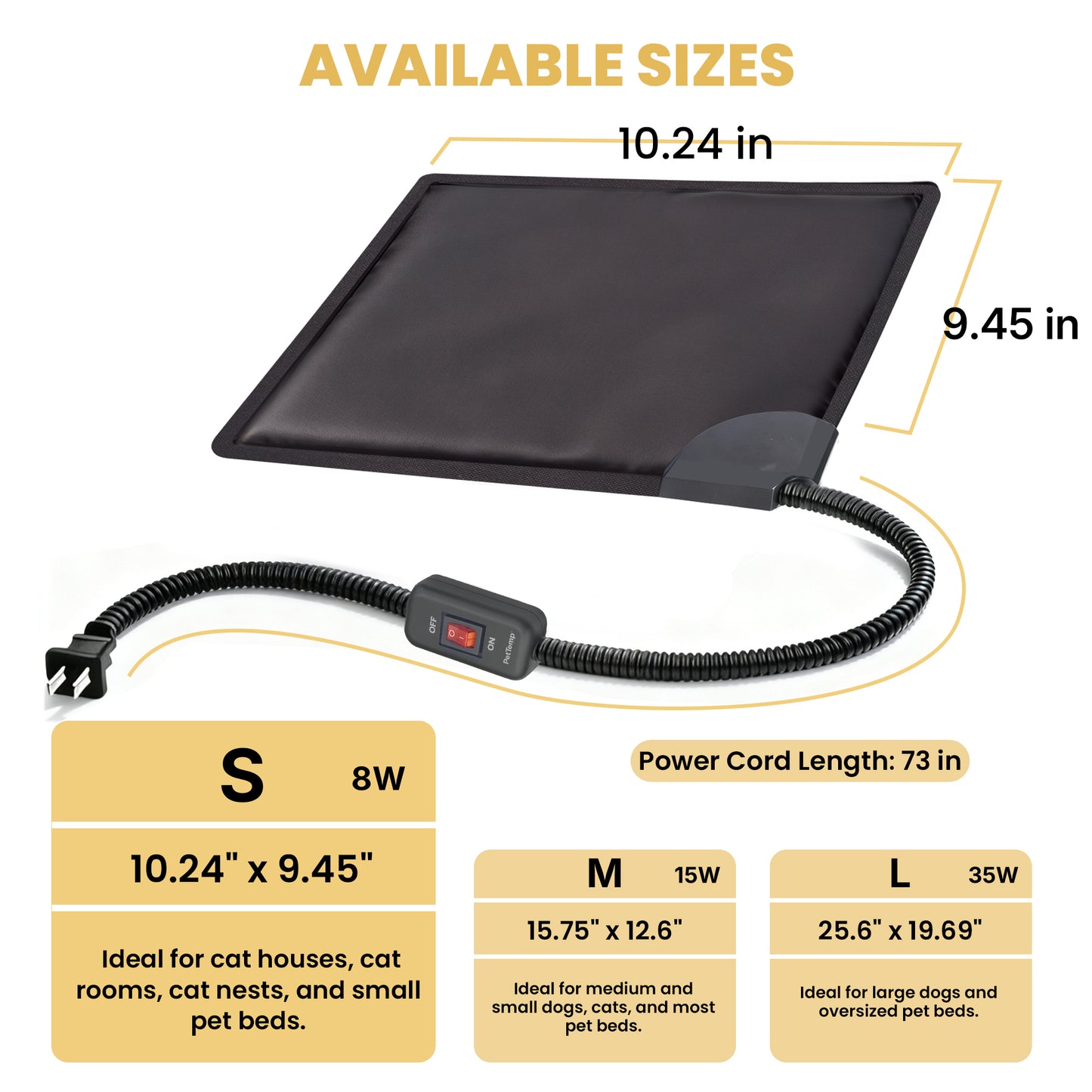PetTemp Pet Bed Warmer