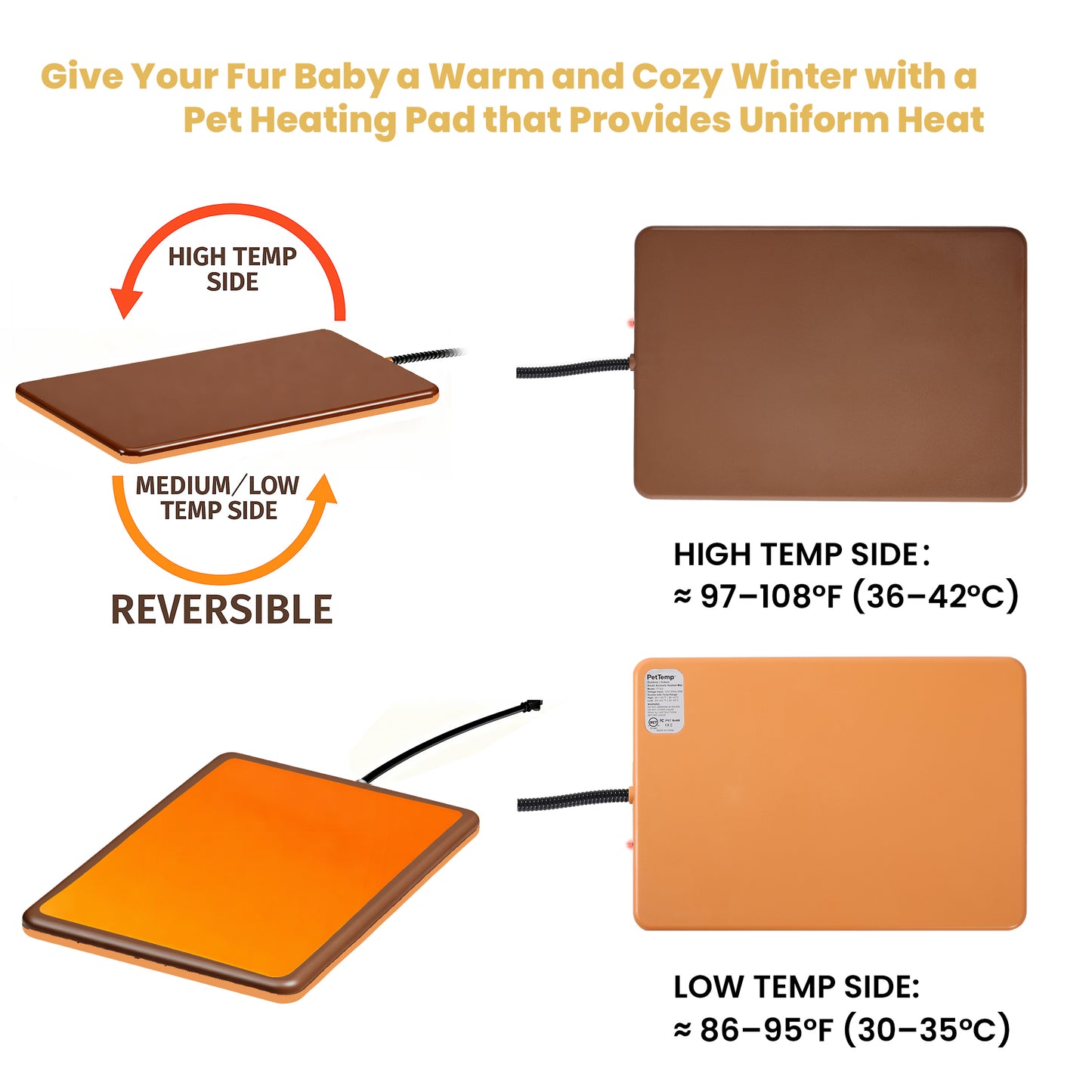 PetTemp Small Animal Heating Mat