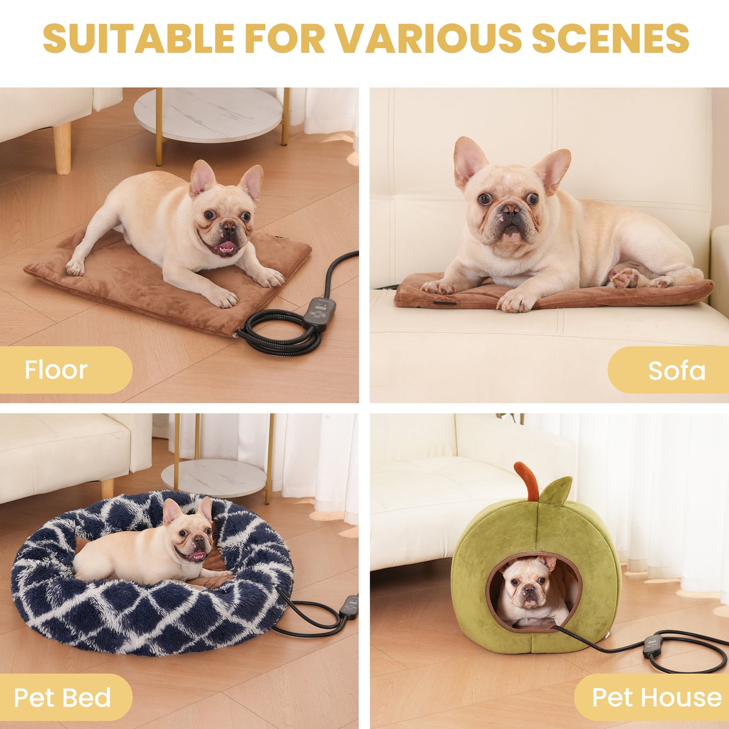 PetTemp Pet Heating Pad with Temperature Control