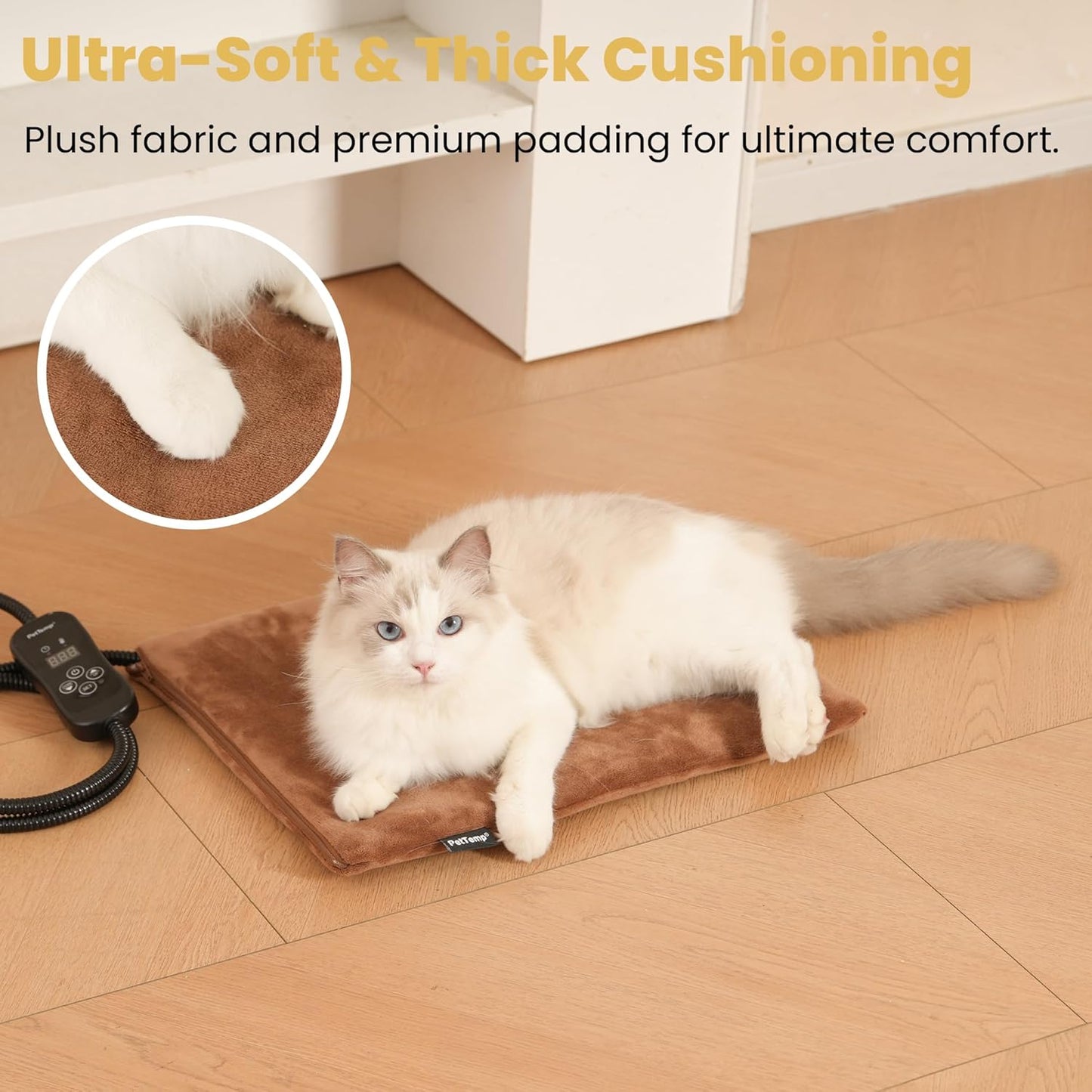 PetTemp Pet Heating Pad with Temperature Control