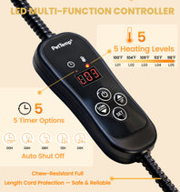 Pettemp Pet Heating Pad with controller