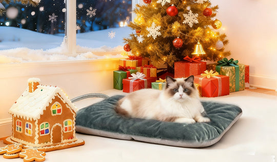 Pettemp Large size Inflatable Heated Dog & Cat Bed