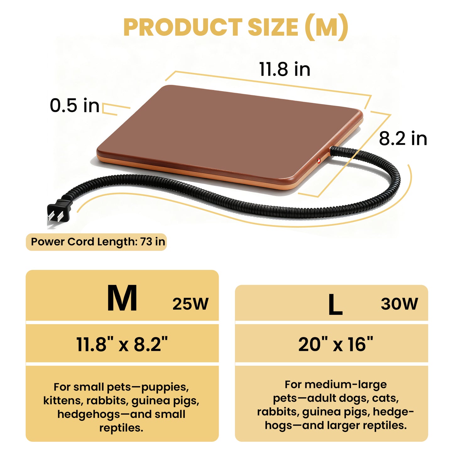 PetTemp Small Animal Heating Mat