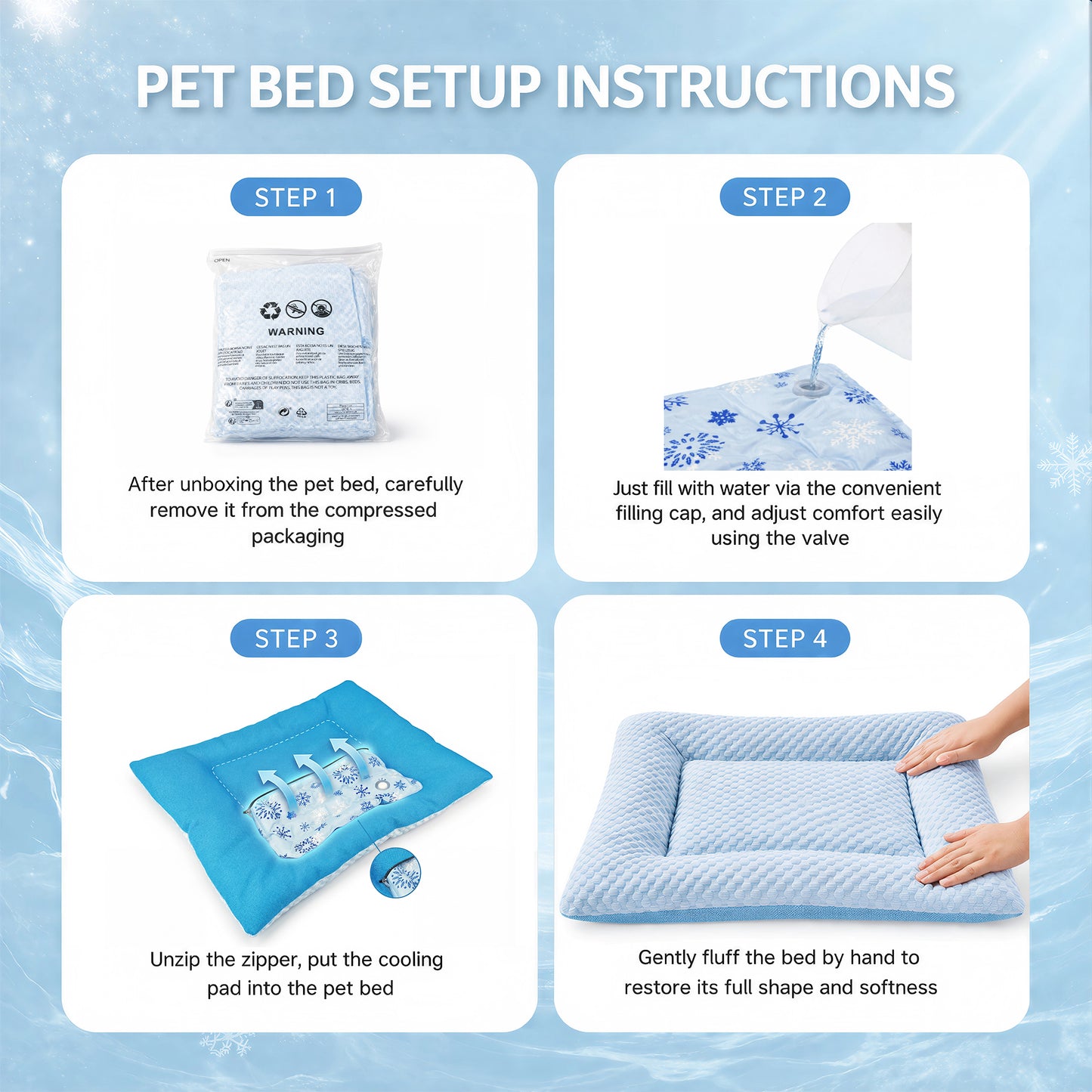 PetTemp Cooling Pet Bed (Flagship)