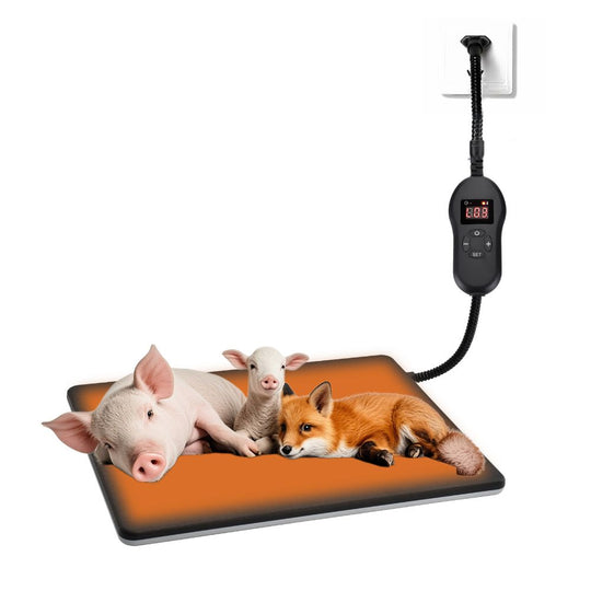PetTemp Farm Heating Mat with 5 Level Adjustable Temperature & Timer